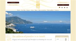 Desktop Screenshot of amalfivillamaria.com